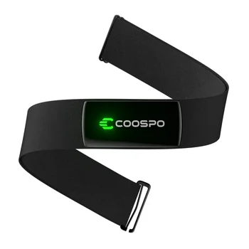 Оптический наружный фитнес-датчик CooSpo H9Z, нагрудный пульсометр Bluetooth 5.0 ANT + IP67, Аккумуляторная батарея, Велокомпьютер