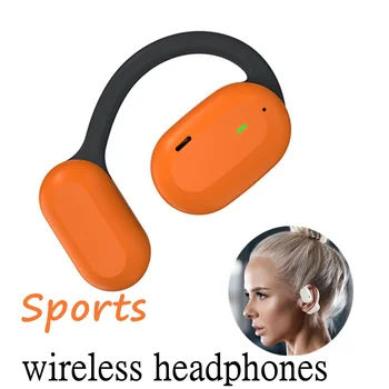Bluetooth-наушники с костной проводимостью, беспроводные наушники с зажимом для ушей, наушники с открытыми ушами, спортивные музыкальные беспроводные наушники