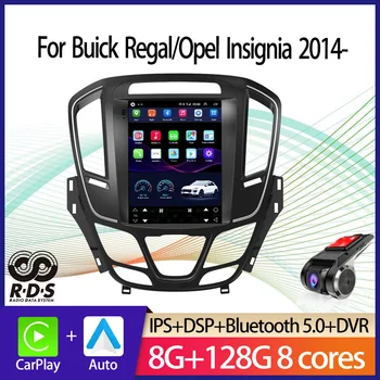 Автомобильная GPS-Навигация Android Tesla Style Для Buick Regal/Opel Insignia 2014- Авторадио Стерео Мультимедийный Плеер С BT WiFi
