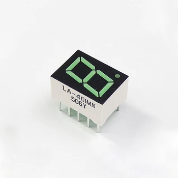 5шт LA-401MN 0,4-дюймовый Зеленый 7-Сегментный светодиодный дисплей Цифровая трубка с общим катодом