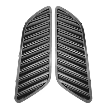 Накладка крышки воздуховода передней решетки автомобиля для BMW E90 E91 E92 F30 E46 DTM Style (черный)
