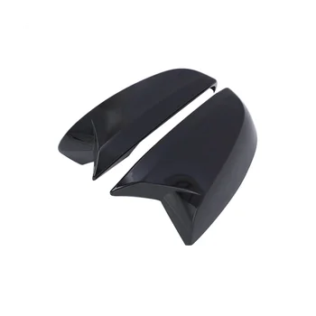 Для Sienna 2021 2022 Автомобильная накладка на боковое зеркало заднего вида, аксессуары для литья наклеек, стиль рожка из АБС-пластика из углеродного волокна