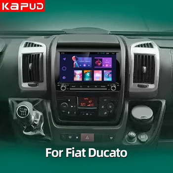 Kapud Android 11 Автомобильный 8‘Мультимедийный Плеер Для Fiat Ducato 2009-2015 Радио GPS Стерео Navi WIFI DSP Carplay AUTO 2Din Без DVD