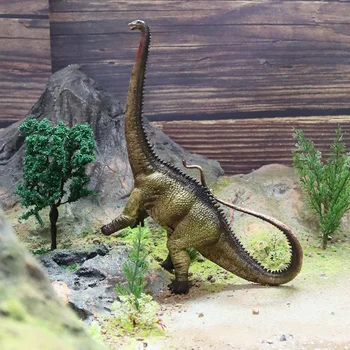 Имитационная модель динозавра юрского периода, игрушки, декор комнаты для мальчиков, сувениры для вечеринок, пластиковые реалистичные фигурки динозавров-диплодоков