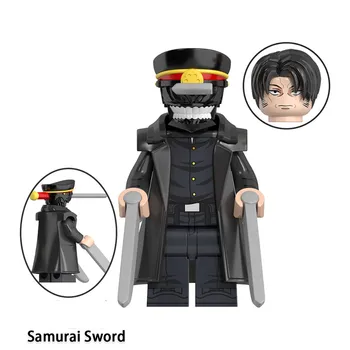 6 см фигурка человека-бензопилы, меч самурая, кукла из детской коллекции Pochita model Toy