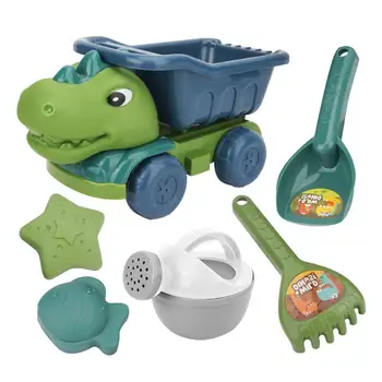 1 Комплект Забавных пляжных игрушек без заусенцев, богатые Аксессуары, инженер-динозавр, автомобиль для пляжа, игрушка для взаимодействия родителей и детей