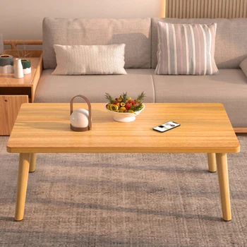 Маленький журнальный столик для дома, небольшой квартиры, простой современный диван, боковой шкаф, простой угловой столик, сетка из красного массива дерева, маленький квадрат CJ07