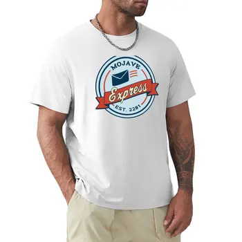 Mojave Express - Est. 2281 Футболка для мальчиков, белые футболки, летние футболки для мужчин, хлопок