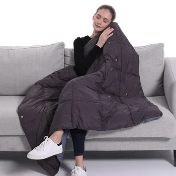 Многофункциональное одеяло с подогревом, Зимнее теплое одеяло, электрическое одеяло USB, шаль быстрого нагрева, одеяло, Накидка с подогревом в 6 зонах.
