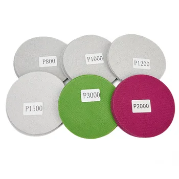 Шлифовальный диск, профессиональные шлифовальные диски из карбида кремния, 30шт, Зернистость 1-7 дюймов 800-3000 для влажной/ сухой обработки