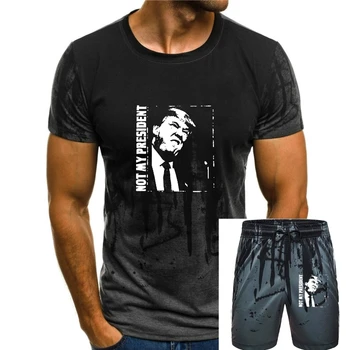 Мужские футболки Vote USA Trump Not My President Модные футболки для фитнеса Уличная одежда с круглым вырезом из очищенного хлопка Футболки Harajuku