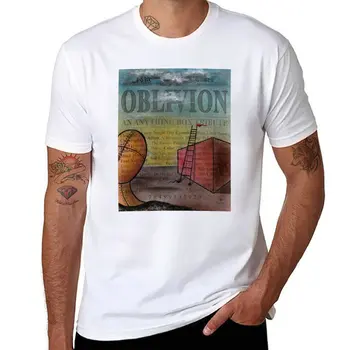 Новая футболка OBLIVION, однотонная футболка, топы больших размеров, спортивные рубашки, футболка для мальчика, футболка для мужчин