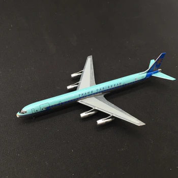 Отлитая под давлением модель самолета Douglas DC8 в масштабе 1: 500 из металлического сплава, украшение коллекции, подарок