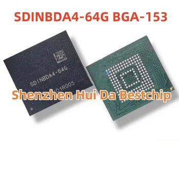 SDINBDA4-64G BGA-153 EMMC 5.1 64 ГБ, новая оригинальная микросхема