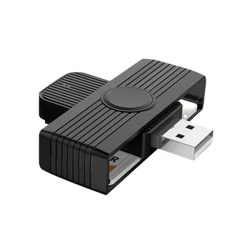 Считыватель смарт-карт USB 2.0 для банковских карт SIM ID CAC Кардридеры для ПК