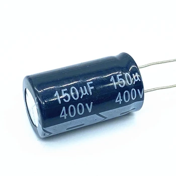 6 шт./лот алюминиевый электролитический конденсатор 150 МКФ 400 В 150 МКФ размер 18 * 30 мм 20%