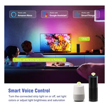 Светодиодная подсветка телевизора Smart Atmosphere Light со светодиодной подсветкой HDMI для телевизора с диагональю 43 дюйма