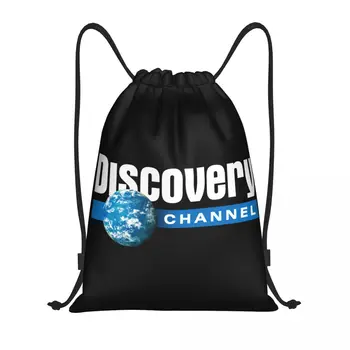 Изготовленные на заказ сумки-рюкзаки на шнурке Discovery Channel, легкие сумки-рюкзаки для телешоу Science Gym, спортивные сумки для йоги