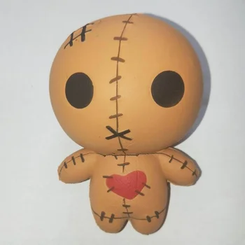 Игрушка Вуду Аддамс, сжимающая Жуткие куклы ужасов на Хэллоуин, Сжимающие Декоративные игрушки с привидениями