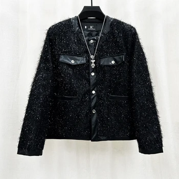 yu027 Модные мужские Пальто и Куртки 2023 Взлетно-посадочной полосы Роскошный Европейский Дизайн вечерние стиль мужская Одежда