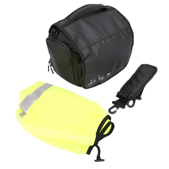 Велосипедная передняя сумка Рюкзак С подставкой и дождевиком для аксессуаров Brompton для складного велосипедного рюкзака