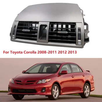 Автомобильная Центральная Приборная Панель A/C Для Toyota Corolla 2008-2011 2012 2013 Консольная Решетка Dash AC Vent Cover Frame