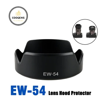 EW-54 Бленда Объектива В Форме Цветка, Защитная Крышка Для Canon EOS M6 M50 M200 Mark II, Аксессуары Для Фотоаппаратов