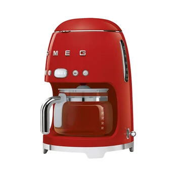 Американская кофеварка Dcf02 для домашнего и коммерческого использования, автоматическая многофункциональная машина капельного типа, Ретро-измельчитель зерен
