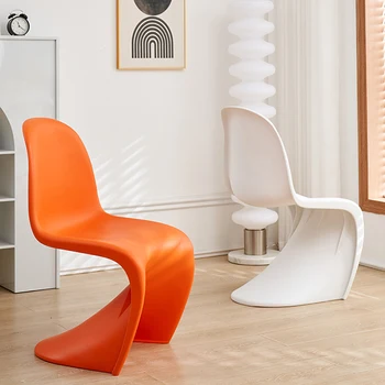 Скандинавские Акриловые обеденные стулья, пластиковые Акцентные мобильные телефоны, Обеденные стулья для ресторана, Дизайнерская мебель для дома Muebles HDH